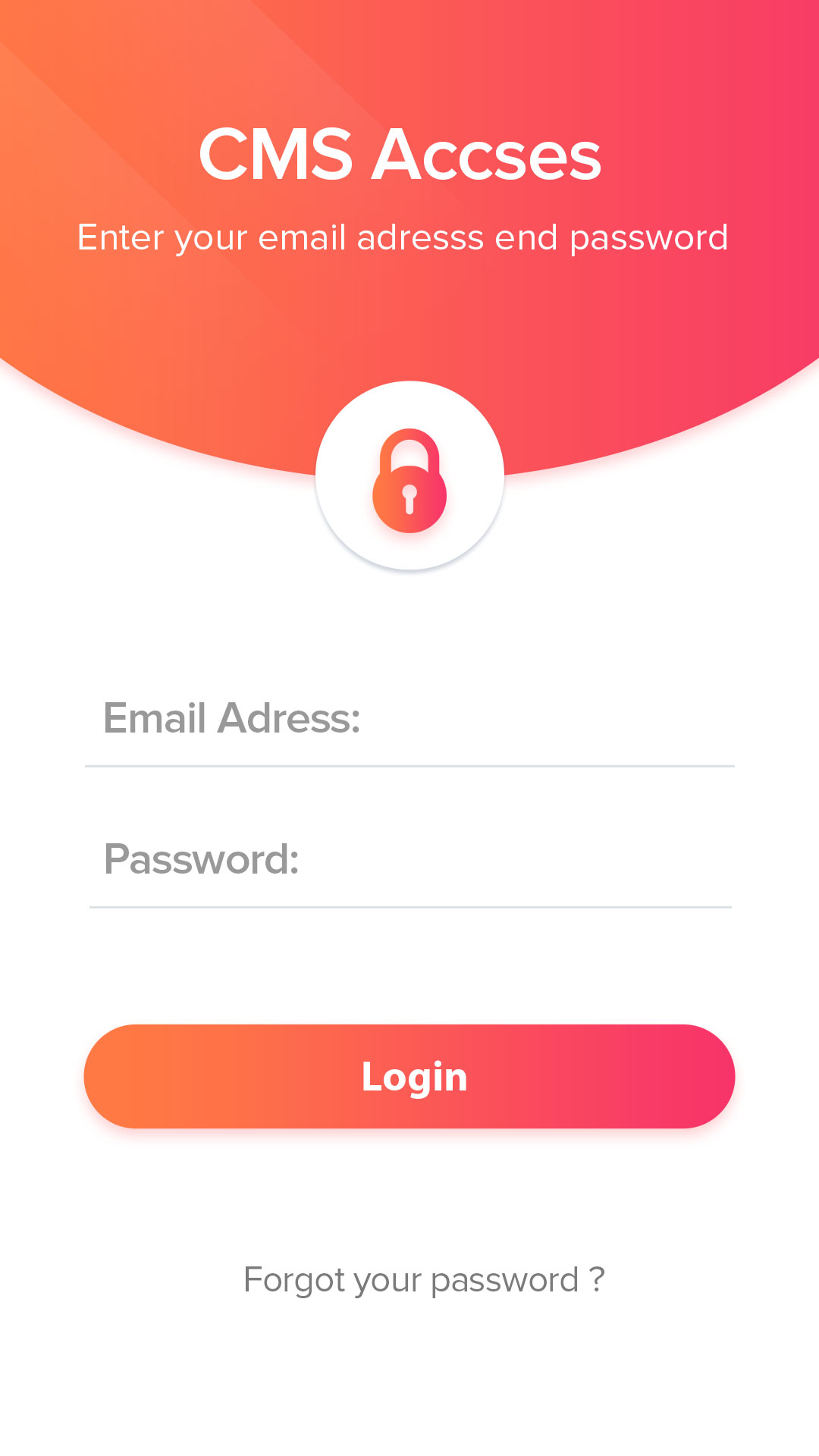 Login